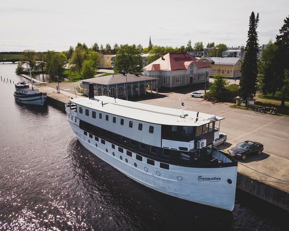 Hotel Majoitus-Ravintolalaiva Saimatar Joensuu Exterior foto